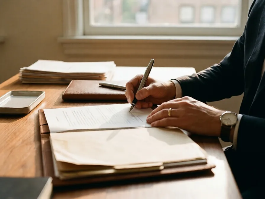 Signing company formation documents